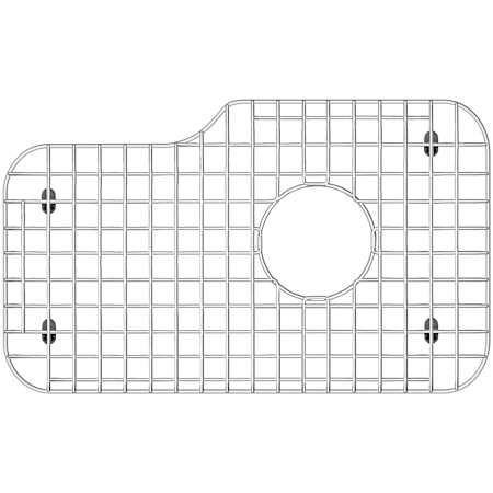 Whitehaus Matching Grid for Model WHND1913 and WHNU1913 Stainless Steel