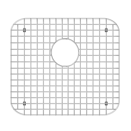 Whitehaus Matching Grid for Large Bowl of Model WHNDBU3320 Stainless Steel