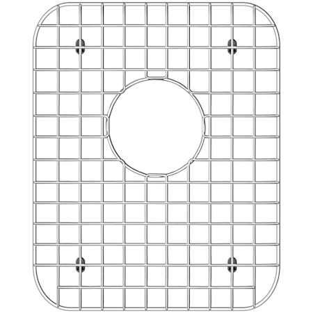 Whitehaus Matching Grid for Small Bowl of Model WHNDBU3320 Stainless Steel