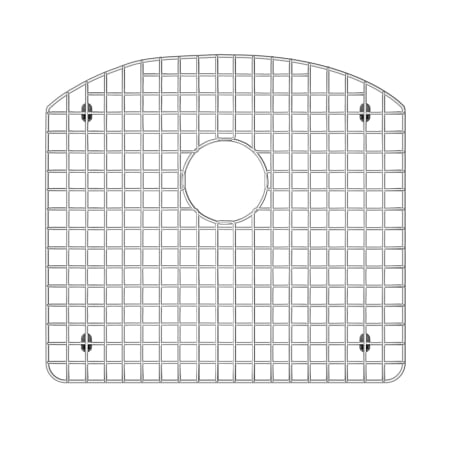 Whitehaus Matching Grid for Model WHNC2321 Stainless Steel