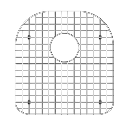 Whitehaus Matching Grid for Large Bowl of Model WHNC3220 Stainless Steel