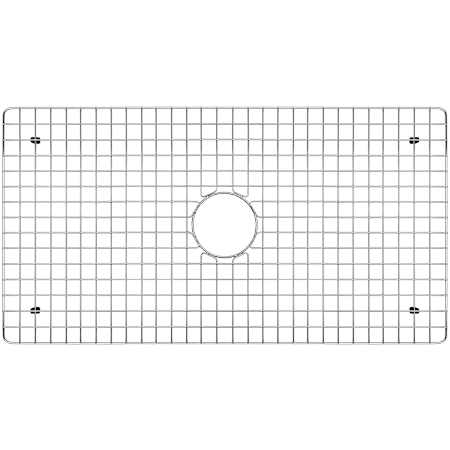 Whitehaus Matching Grid for Model WHNCMAP3321 Stainless Steel