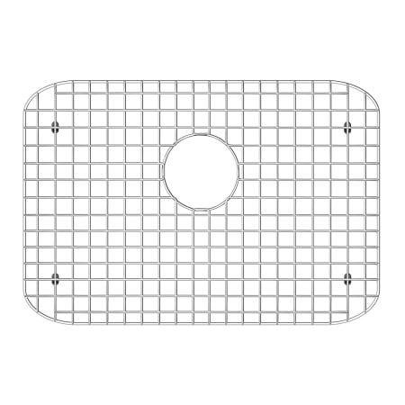 Whitehaus Matching Grid for Large Bowl of Model WHNDBU3118GDR Stainless Steel