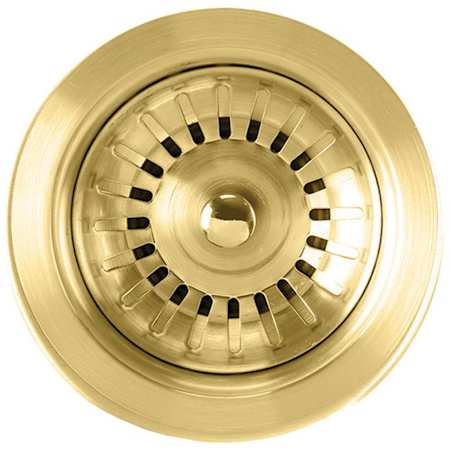 Whitehaus Noah Plus 3-1/2" Basket Strainer Brass