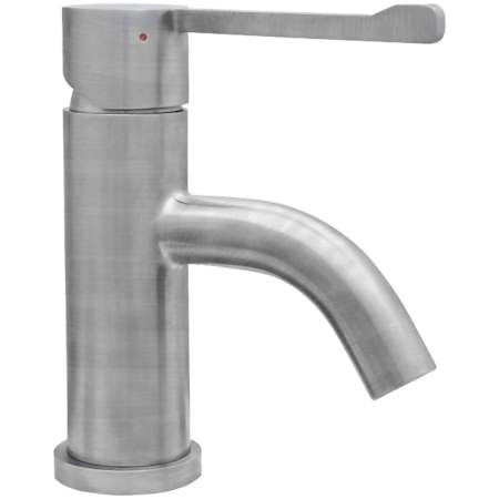 Whitehaus Waterhaus 1.2 GPM Single Hole Bathroom Faucet - Pop-Up Drain Included Brushed Stainless Steel