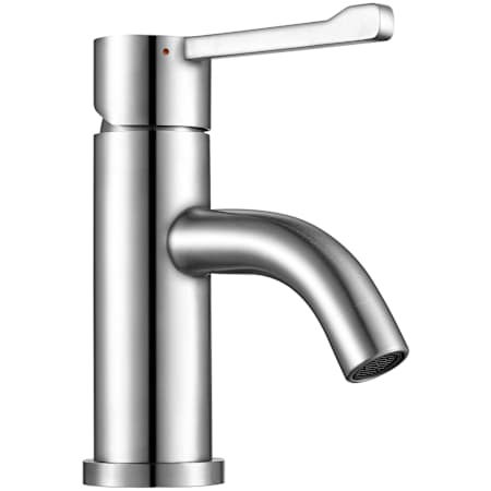 Whitehaus Waterhaus 1.2 GPM Single Hole Bathroom Faucet - Pop-Up Drain Included Polished Stainless Steel
