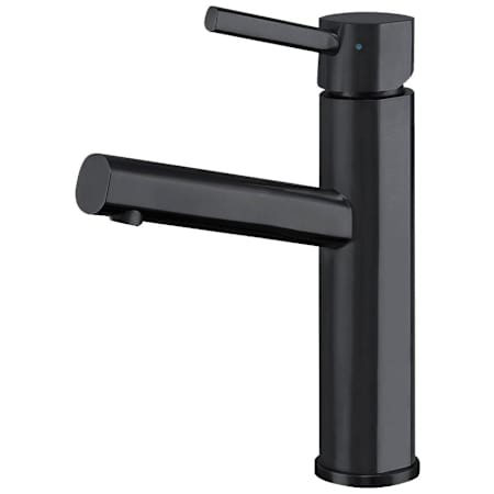 Whitehaus Waterhaus 1.2 GPM Single Hole Bathroom Faucet Matte Black