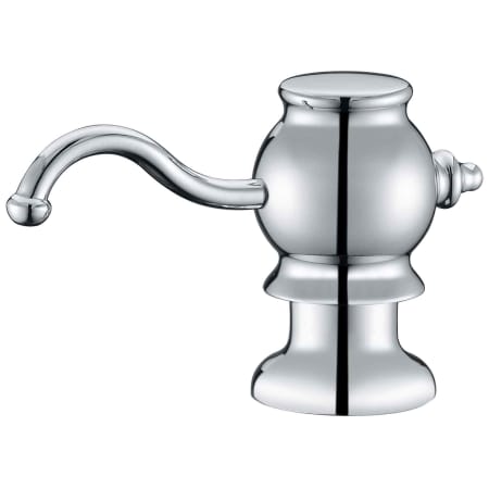 Whitehaus Deck Mounted Brass Soap Dispenser Polished Chrome