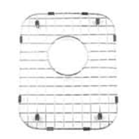 Whitehaus Matching Grid for Small Bowl of Model WHNC3721 Stainless Steel