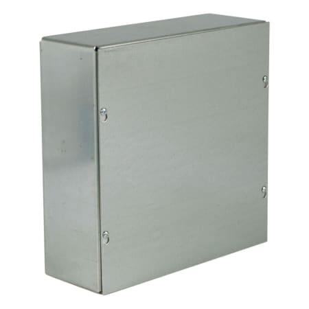 Wiegmann 6" Wide Pull Box - No Knockouts Gray