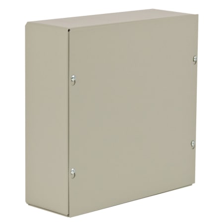 Wiegmann 10" Wide Pull Box - No Knockouts Gray