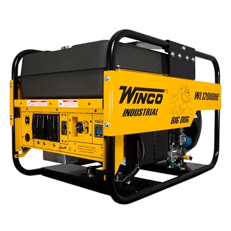 Winco Power Systems WL12000HE-03/C - 10,800-Watt (120 / 240V) Electric Key Start Gasoline Portable Generator with Honda Engine and 50A Outlet N/A