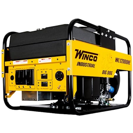 Winco Power Systems WL12000HE-03/D - 10,800-Watt (120 / 240V) Electric Key Start Gasoline Portable Generator with Honda Engine N/A