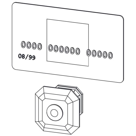Wisdom Stone-4222-Compared to a credit card