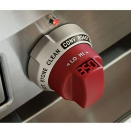 Finish: Wolf 48" and 60" Dual Fuel Range Bezels Red