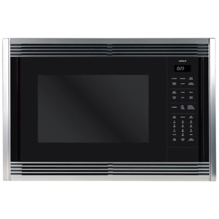 Finish: Wolf 36" Convection Microwave Trim Stainless Steel