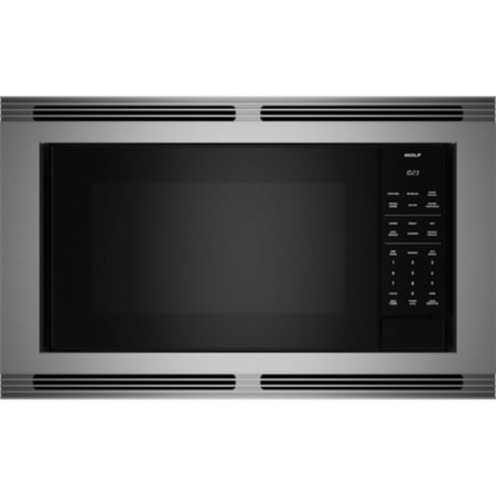 Finish: Wolf M Series Trim Kit for Wolf Microwaves Stainless Steel