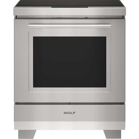 Finish: Wolf 30 Inch Wide 5.1 Cu. Ft. Free Standing Electric Induction Range Stainless Steel