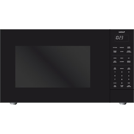 Finish: Wolf 24 Inch Wide 2 Cu. Ft. 1200 Watt Countertop Microwave Black