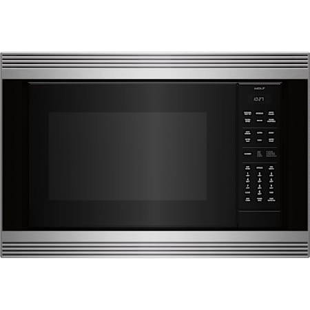 Finish: Wolf E Series 27" Trim Kit for Wolf Microwaves Stainless Steel