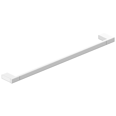WS Bath Collections Kimono 23-11/16" Towel Bar Polished Chrome
