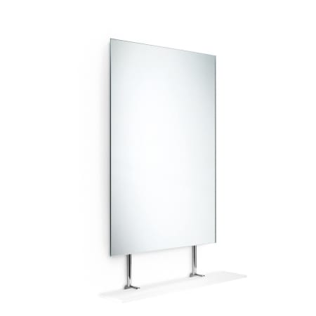 WS Bath Collections Speci 23-5/8" W x 33-1/2" H Rectangular Frameless Bathroom Wall Mirror Stainless Steel
