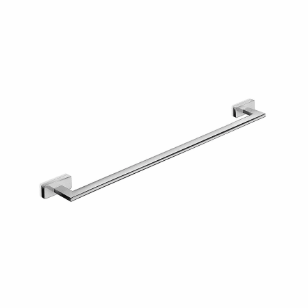 WS Bath Collections Lea 20-1/2" Single Towel Bar Polished Chrome