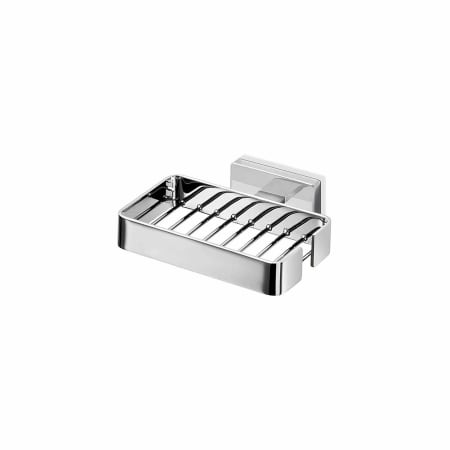 WS Bath Collections Lea Shower Basket Polished Chrome