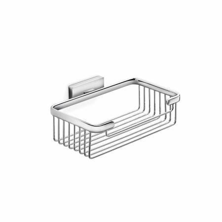 WS Bath Collections Lea Shower Basket Polished Chrome