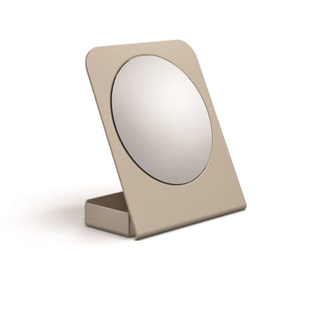 WS Bath Collections Mevedo 8-5/16" W x 9-1/8" H Circular Framed Bathroom Mirror Sandquarz