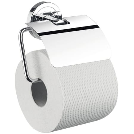 WS Bath Collections Polo Wall Mounted Euro Toilet Paper Holder Polished Chrome