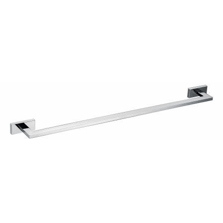 WS Bath Collections Riva 17-3/4" Towel Bar Polished Chrome