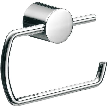 WS Bath Collections Rondo2 Wall Mounted Euro Toilet Paper Holder Polished Chrome
