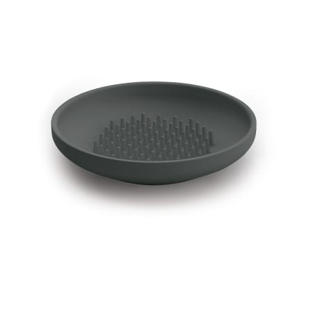 WS Bath Collections Saon Free Standing Silicon Soap Dish Dark Grey