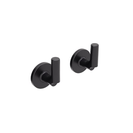 WS Bath Collections Sbeca Robe Hook Matte Black