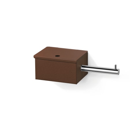 WS Bath Collections Scondi Toilet Paper Holder with Storage Rust