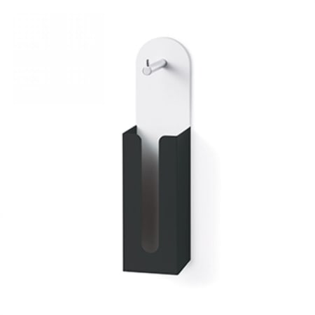 WS Bath Collections Seta Wall Mounted Toilet Paper Holder Black