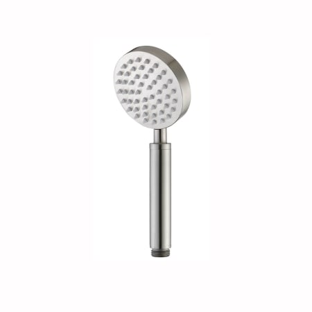 WS Bath Collections Steel Single Function 3-1/2" Rain Shower Head Stainless Steel