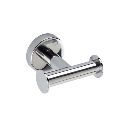 WS Bath Collections Styl Double Robe Hook Polished Stainless Steel