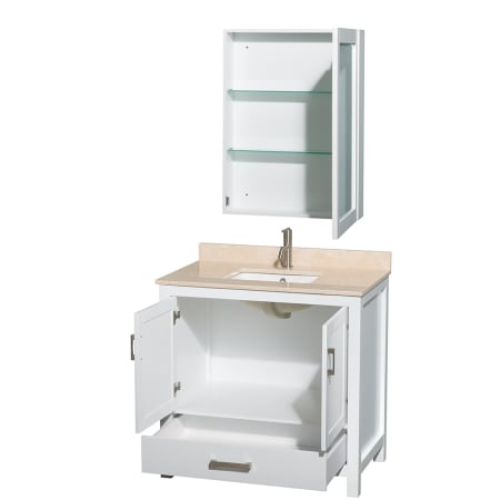Wyndham Collection-WC-CG8000-36-SGL-UM-VAN-Open Vanity View