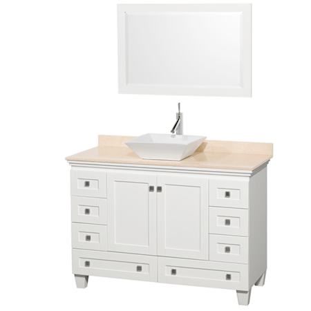 Wyndham Collection-WC-CG8000-48-SGL-VAN-Ivory Top / Alternate Sink 1