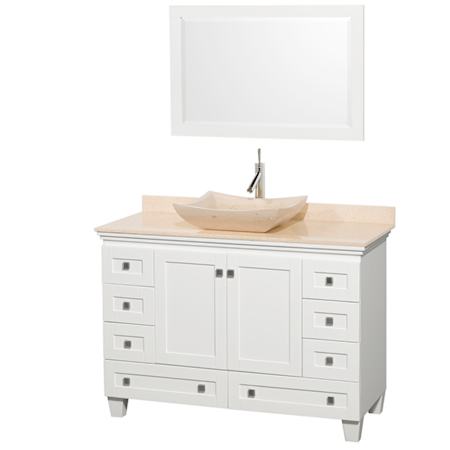 Wyndham Collection-WC-CG8000-48-SGL-VAN-Ivory Top / Alternate Sink 5