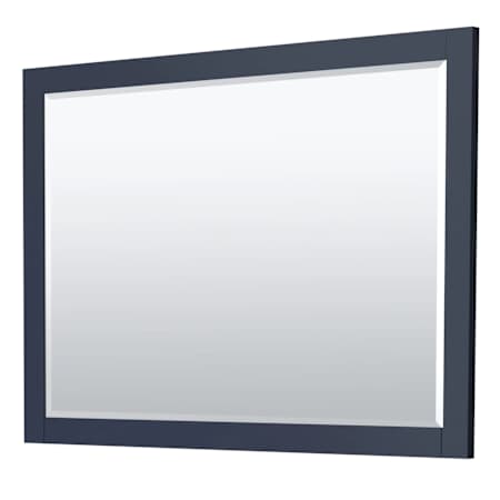 Wyndham Collection Miranda Bathroom Mirror - 46" Dark Blue