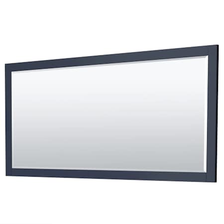Wyndham Collection Miranda Bathroom Mirror - 70" Dark Blue