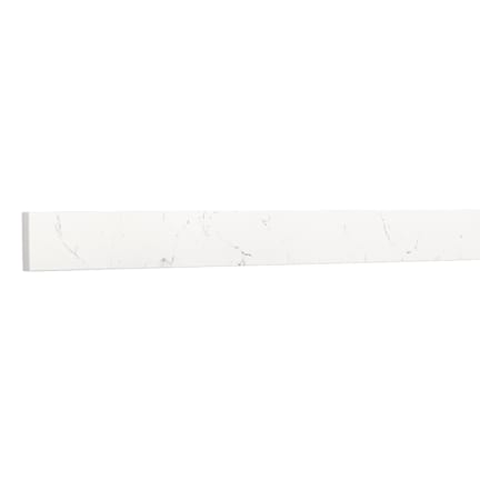 Wyndham Collection 30" x 3" Backsplash Carrara Cultured Marble
