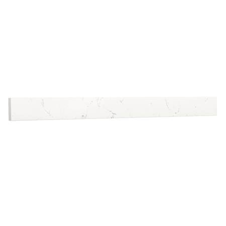 Wyndham Collection 36" x 3" Backsplash Carrara Cultured Marble