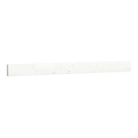 Wyndham Collection 42" x 3" Backsplash Carrara Cultured Marble
