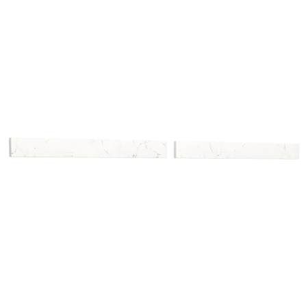 Wyndham Collection 60" x 3" Backsplash Carrara Cultured Marble