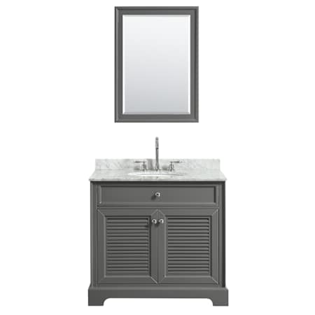 Wyndham Collection-WCS212136SCMUNOM24-Facing in Dark Gray