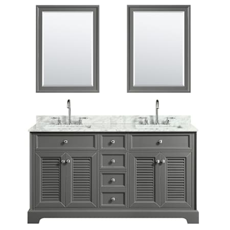 Wyndham Collection-WCS212160DCMUNSM24-Facing in Dark Gray